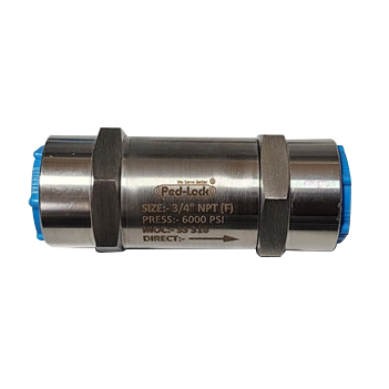 TWO PSC CHECK VALVE 3000 TO 20000PSI Distributor in India